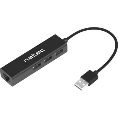 Hub NATEC Dragonfly USB 2.0, Pasywny