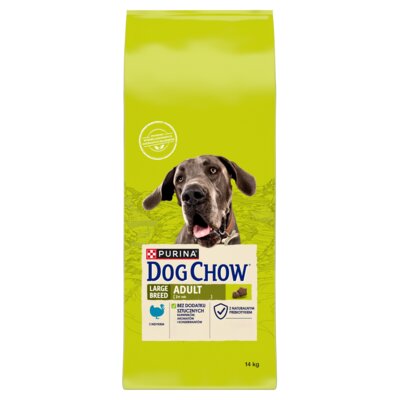 Karma dla psa DOG Chow Adult Large Breed z indykiem 14 kg