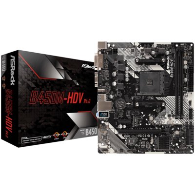 Płyta główna ASROCK B450M-HDV R4.0