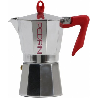 Kawiarka PEDRINI Moka 1 TZ Srebrny 50 ml