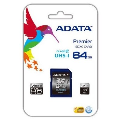 Karta pamięci ADATA Premier SDXC 64GB