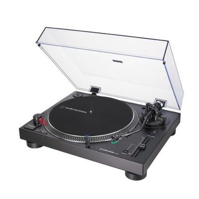 Gramofon AUDIO-TECHNICA AT-LP120X Czarny, Manualny, Napęd bezpośredni, USB, Prędkość odtw. 33 1/3, 45, 78 obr./min