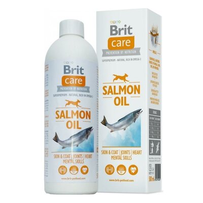 Suplement dla psa BRIT Olej z łososia 500 ml