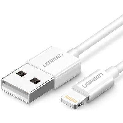 Kabel USB - Lightning MFI UGREEN US155 2m Biały