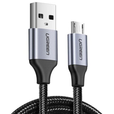 Kabel USB - Micro USB UGREEN 60146 1 m Szary