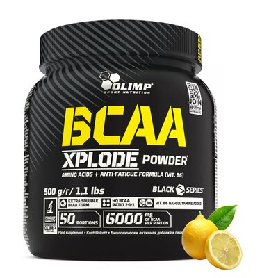 Aminokwasy BCAA OLIMP Xplode Powder Cytrynowy (500 g)