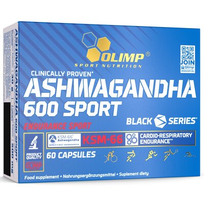 Obraz przedstawiający Adaptogen OLIMP Ashwagandha 600 Sport (60 kapsułek)