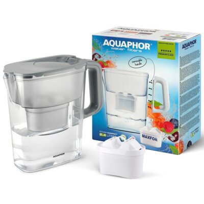 Dzbanek filtrujący AQUAPHOR Kompakt Szary