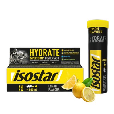 Izotonik ISOSTAR Hydrate & Perform Power Tabs Cytrynowy (10 tabletek)