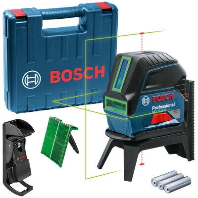 Laser punktowo-krzyżowy BOSCH Professional GCL 2-15 G + RM1 0601066J00