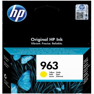Tusz HP 963 Instant Ink Żółty 10.7 ml 3JA25AE