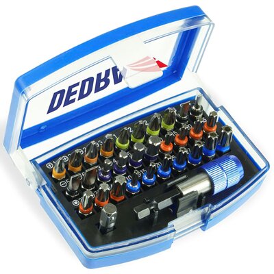Zestaw bitów DEDRA 18A11S032 (32 elementy)