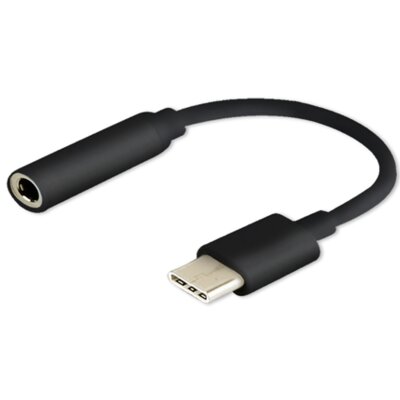Adapter USB Typ-C - Jack 3.5 mm SAVIO AK-35 Czarny
