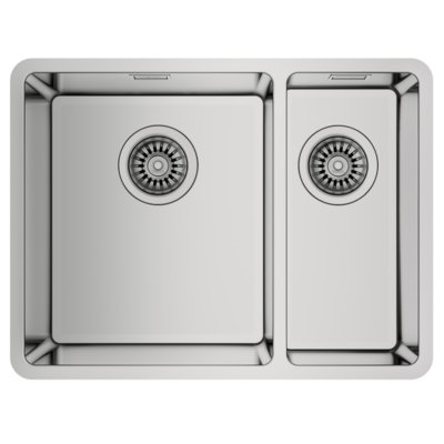 Zlewozmywak półtorakomorowy TEKA Be Linea RS15 2B 580 115030008 Stalowy 44x58