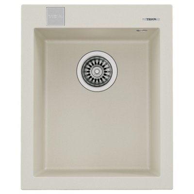 Zlewozmywak jednokomorowy TEKA Forsquare 34.40 TG 115230013 Kremowy 50x41