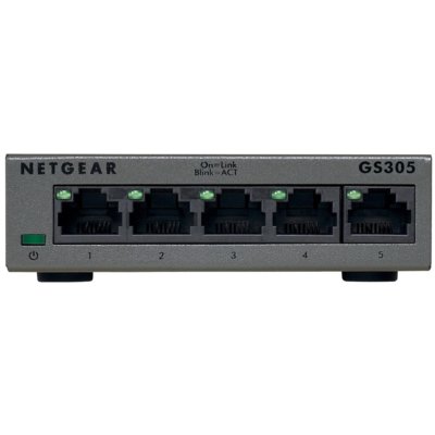Switch NETGEAR GS305-300PES Gigabit Ethernet, 5 portów