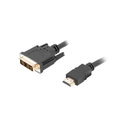 Kabel HDMI - DVI-D LANBERG CA-HDDV-10CC-0018-BK 1.8 m