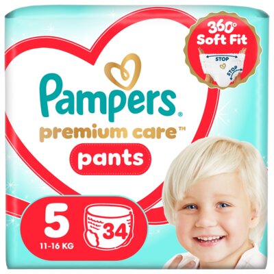 Pieluchomajtki PAMPERS Premium Care Pants 5 (34 szt.)
