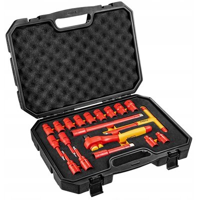 Zestaw kluczy nasadowych NEO TOOLS 01-306 (19 elementów)