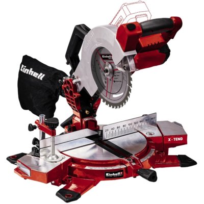 Pilarka ukosowa EINHELL TE-MS 18/210 Li-Solo średnica tarczy 210mm 18V