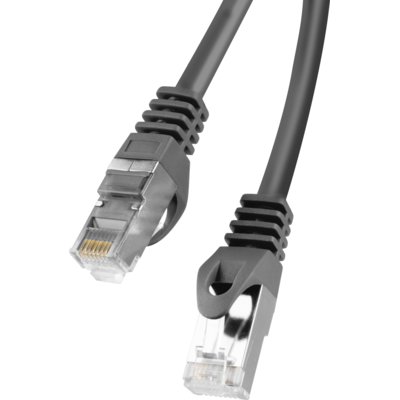 Фото - Кабель Lanberg Kabel RJ45 - RJ45  10 m PCF6-10CC-1000-BK 