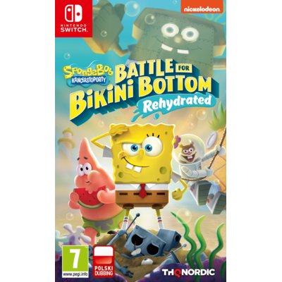 Фото - Гра THQ Spongebob Squarepants: Battle for Bikini Bottom - Rehydrated Gra NINTENDO 