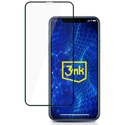 Szkło hartowane 3MK HardGlass Max Lite do Apple iPhone 11 Czarny