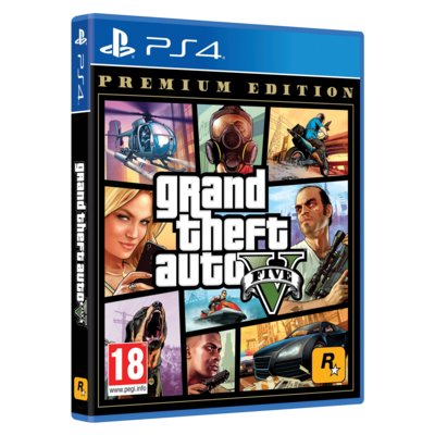 Фото - Гра Gianna Rose Atelier Grand Theft Auto V - Edycja Premium Gra PS4  Grand The (Kompatybilna z PS5)