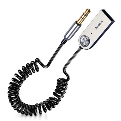 Adapter Jack 3.5 mm - USB Typ-A BASEUS CABA01-01 Czarny