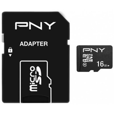 Karta pamięci PNY microSDHC Performance Plus 16GB