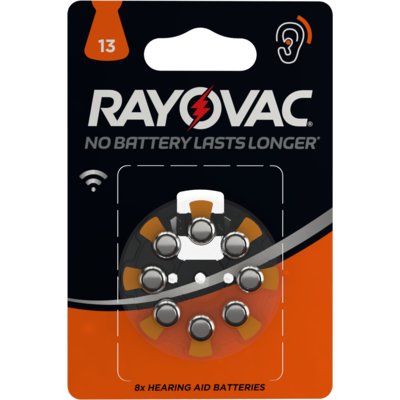 Baterie 13 PR48 RAYOVAC (8 szt.)