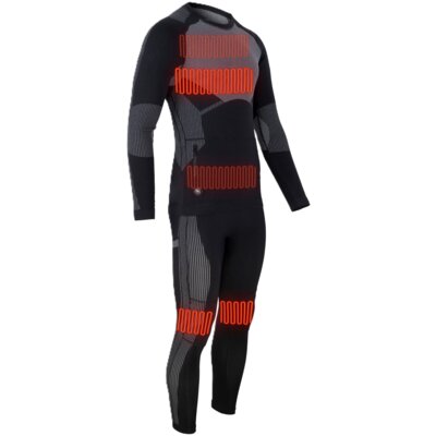 Podgrzewana bielizna GLOVII GXB (rozmiar L) Czarny