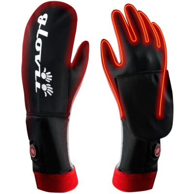 Podgrzewane rękawice GLOVII GYB (rozmiar M) Czarny