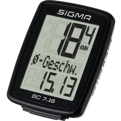 Licznik rowerowy SIGMA BC 7.16