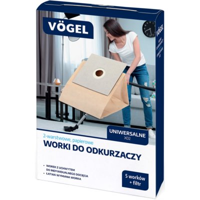 Zdjęcia - Worek na kurz Vogel Worek do odkurzacza VÖGEL X02 1010  X02 1010  (5 sztuk)