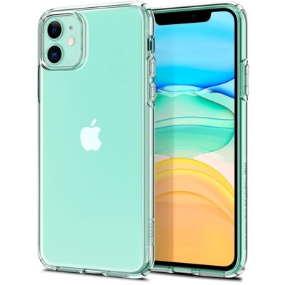 Etui SPIGEN Liquid Crystal do Apple iPhone 11 Przezroczysty
