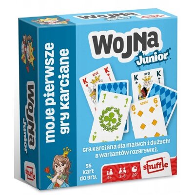 Gra karciana CARTAMUNDI Shuffle Wojna Junior