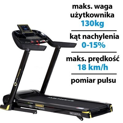 Bieżnia elektryczna HMS BE5856 2206.47W 18km/h