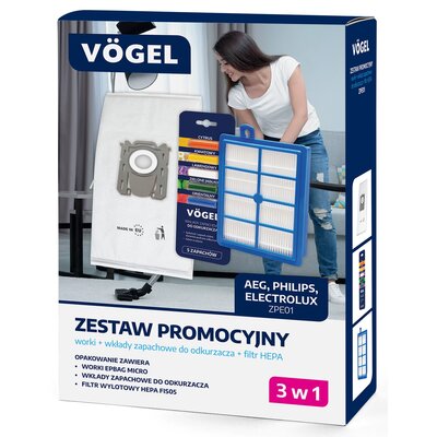 Worek do odkurzacza VÖGEL ZPE01 (4 sztuki)