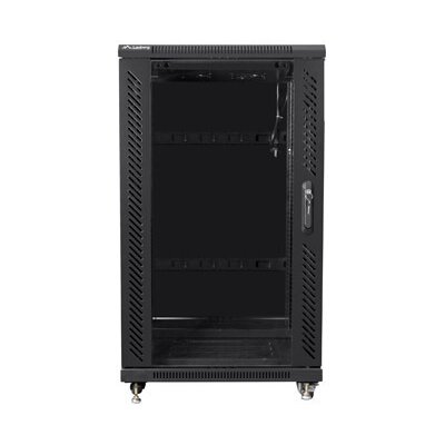 Szafa RACK LANBERG 19" 22U FF01-6822-12B 600 x 800 mm, Stojąca Czarny