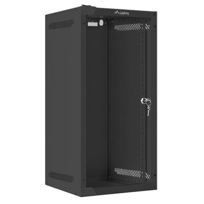 Szafa RACK LANBERG 10" 12U WF10-2312-10B 280 x 310 mm, Wisząca Czarny
