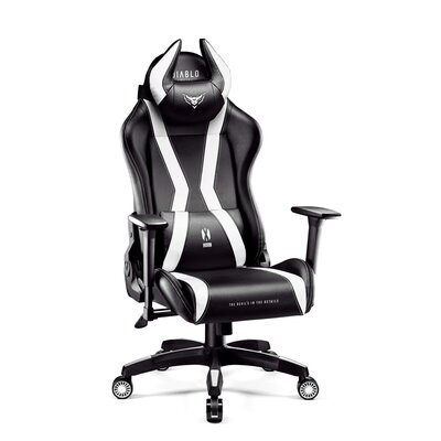 Fotel DIABLO CHAIRS X-Horn 2.0 (XL) Czarno-biały