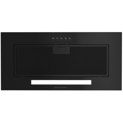 Okap GÖTZE & JENSEN BH200KM Czarne szkło 305m3/h 61dB klasa C Włącznik i wyłącznik oświetlenia