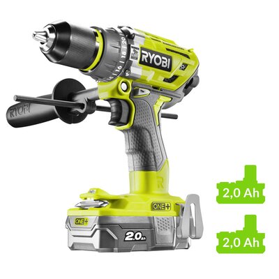 Wiertarko-wkrętarka RYOBI R18PD7-220B