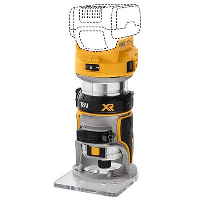 Frezarka DEWALT DCW604N