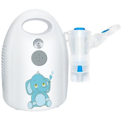 Zdjęcia - Inhalator (nebulizator) Medel Inhalator nebulizator pneumatyczny  Family Plus Elefante 8 ml/min 