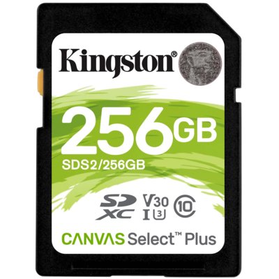 Karta pamięci KINGSTON Canvas Select Plus SDXC 256GB