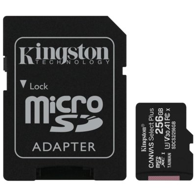 Karta Pamięci KINGSTON Canvas Select Plus microSDXC 256GB
