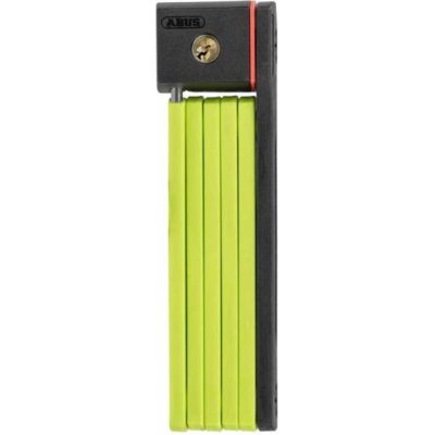 Zapięcie rowerowe ABUS Bordo Ugrip 5700/80 Folding lock Składane Limonkowy