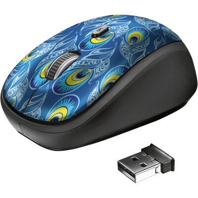 Mysz TRUST Yvi Peacock 23388